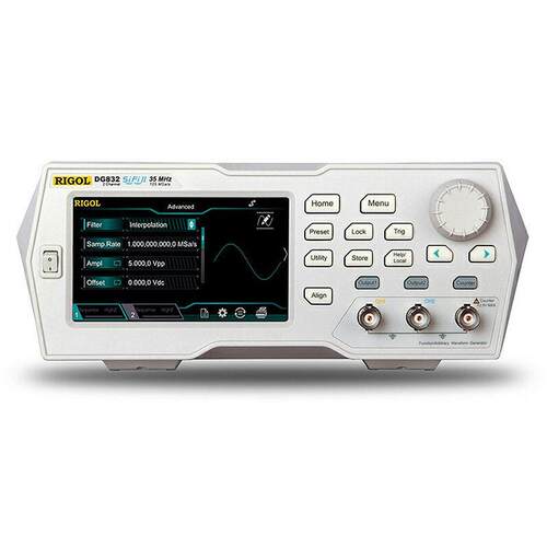 普源RIGOL函数任意波形发生器 DG832信号源35MHz(2CH)125Msa/s