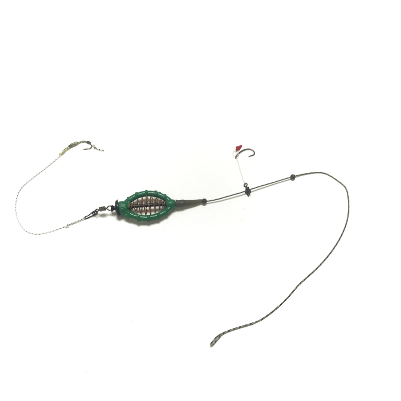 欧式鲤鱼钓组串钩罗尼钓组配件抛竿远投珠珠反底钓草鱼青鱼线组