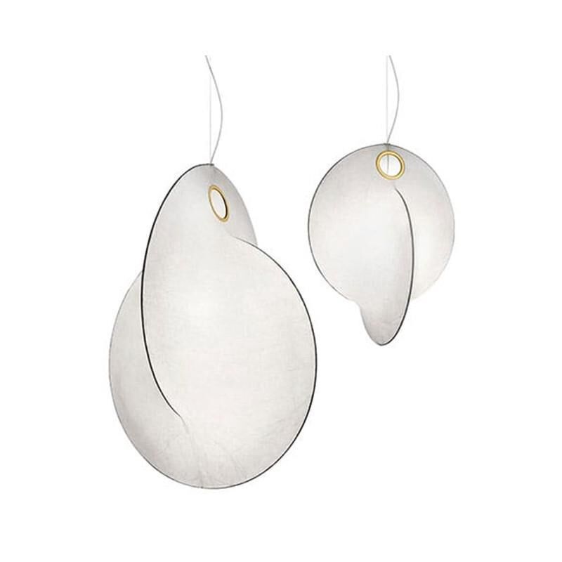 卧室吊灯意大利蚕丝灯工程客厅灯店铺loft复式楼挑空楼梯餐厅灯具