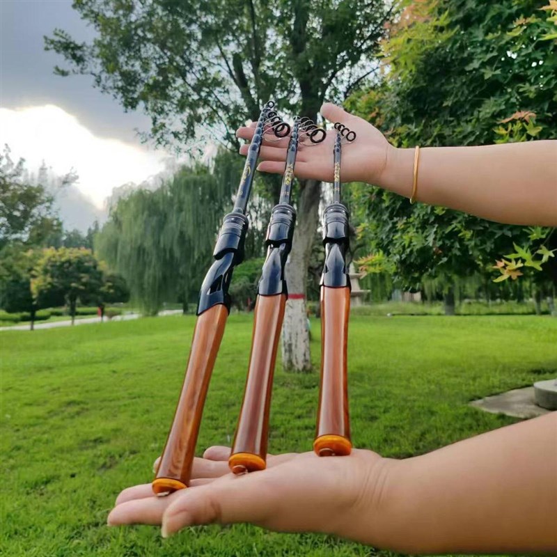 高碳超细伸缩路亚竿路滑竿可筏钓可冰钓便携式远投海竿振出式装