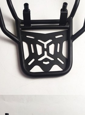 适用光阳rks1改装后尾架Rcing光阳X1后货架铝合金尾箱一体