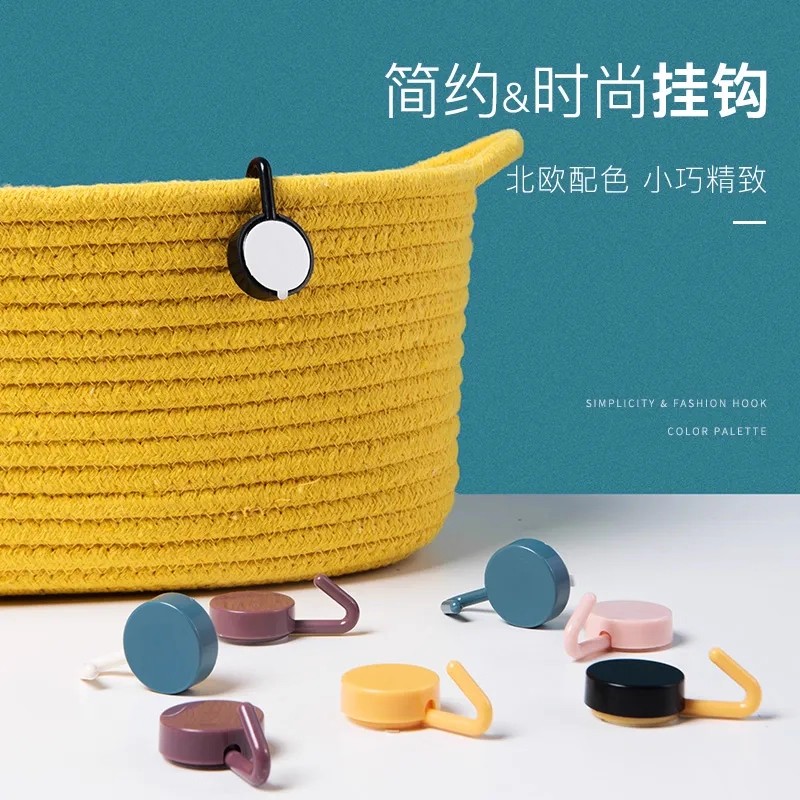 JS粘钩创意可爱装饰宿舍壁