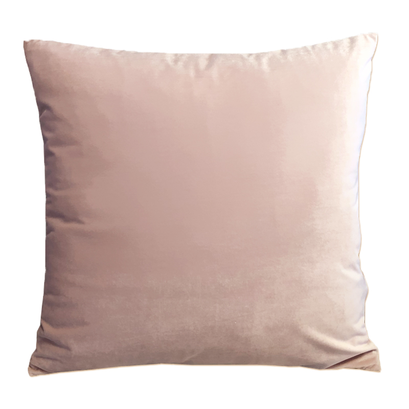 天鹅绒抱枕短毛绒面布沙发床头大靠枕5x5x0xx5cm不含芯