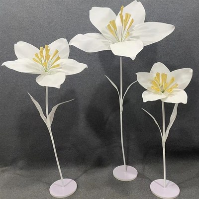 婚庆路引花成品EVA泡沫花婚礼t台场景布置木棉花橱窗装饰道具