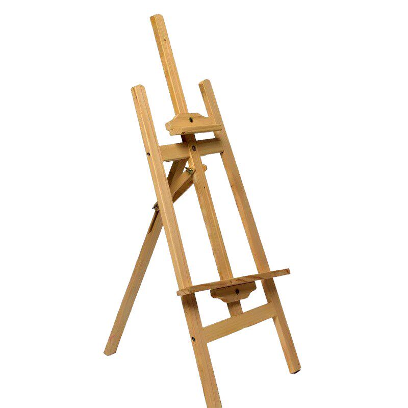 木质画架/数字油画美术绘画素描油画写生支架多功能折叠伸缩画架