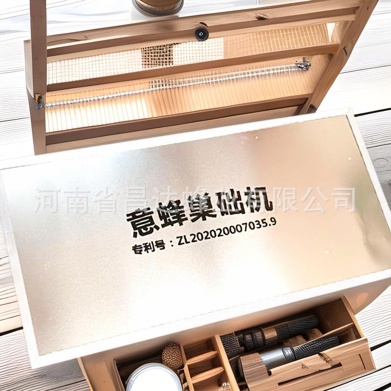 新型手压式巢础机 意蜂/中蜂纯蜂蜡巢础模具蜂箱养蜂工具