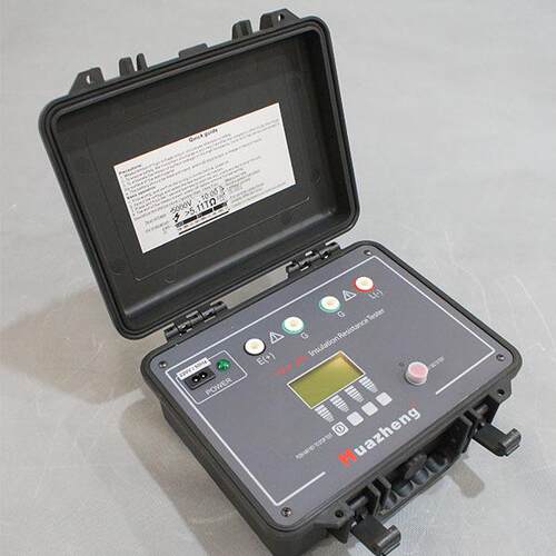 Portable 20kv Digital Insulation Resistance Tester