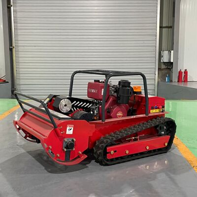 Remote-controlled mower Crawler automatic weeding robot for