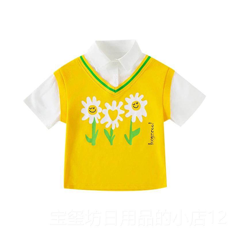 高档六园一儿童啦服啦队演出服幼儿款男女童舞蹈小学生合唱新表演