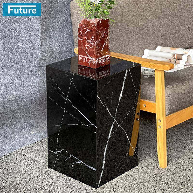 简约轻奢黑色天然大理石角几现代茶几沙发边柜边几方几黑白根边桌,鲜花速递/花卉仿真/绿植园艺,割草机/草坪机,淘宝优惠券,粉丝福利购,淘宝优惠卷