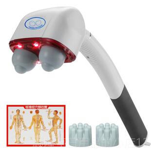 正品怡康大功电动按按多摩器率颈椎腰部背部四头筋膜枪功能摩仪全