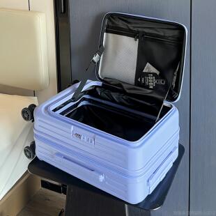 正品2登05新款旅深仓侧开行箱2大容量行李箱女可扩展拉杆箱机密码