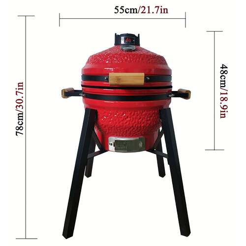 16英寸木炭烧烤炉庭院烧烤炉美式牛排烧烤架BBQ烟熏木炭炉