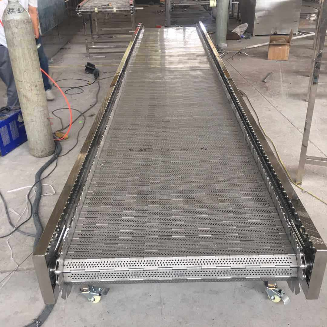 304不锈钢链板耐高温输送机 面粉输送机 辣椒输送链板提升机,包装,五金配件包装,淘宝优惠券,粉丝福利购,淘宝优惠卷