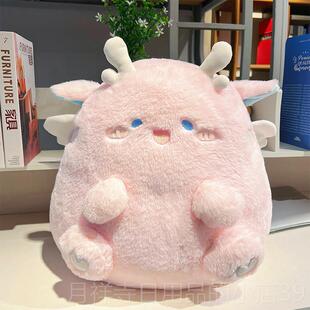高档墩墩龙公毛绒玩具女仔生抱枕儿玩童安抚陪睡偶52大0送女朋友