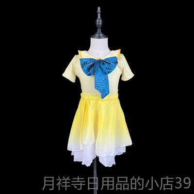 高档第十出二届小荷来风我的未不是梦儿童演服现代舞蹈表采演大合