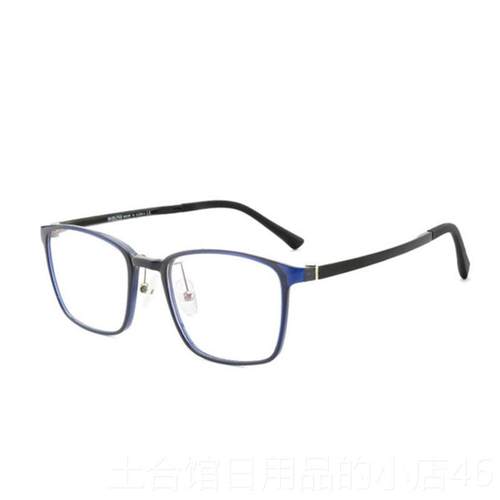 高档防蓝数框光眼镜男防辐射抗疲黑劳电脑平光镜无度护眼可配近视