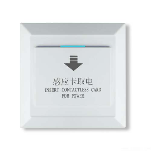 高档开酒店宾馆M1高频感三应房卡专用40 A取电 关四线 线插卡取电