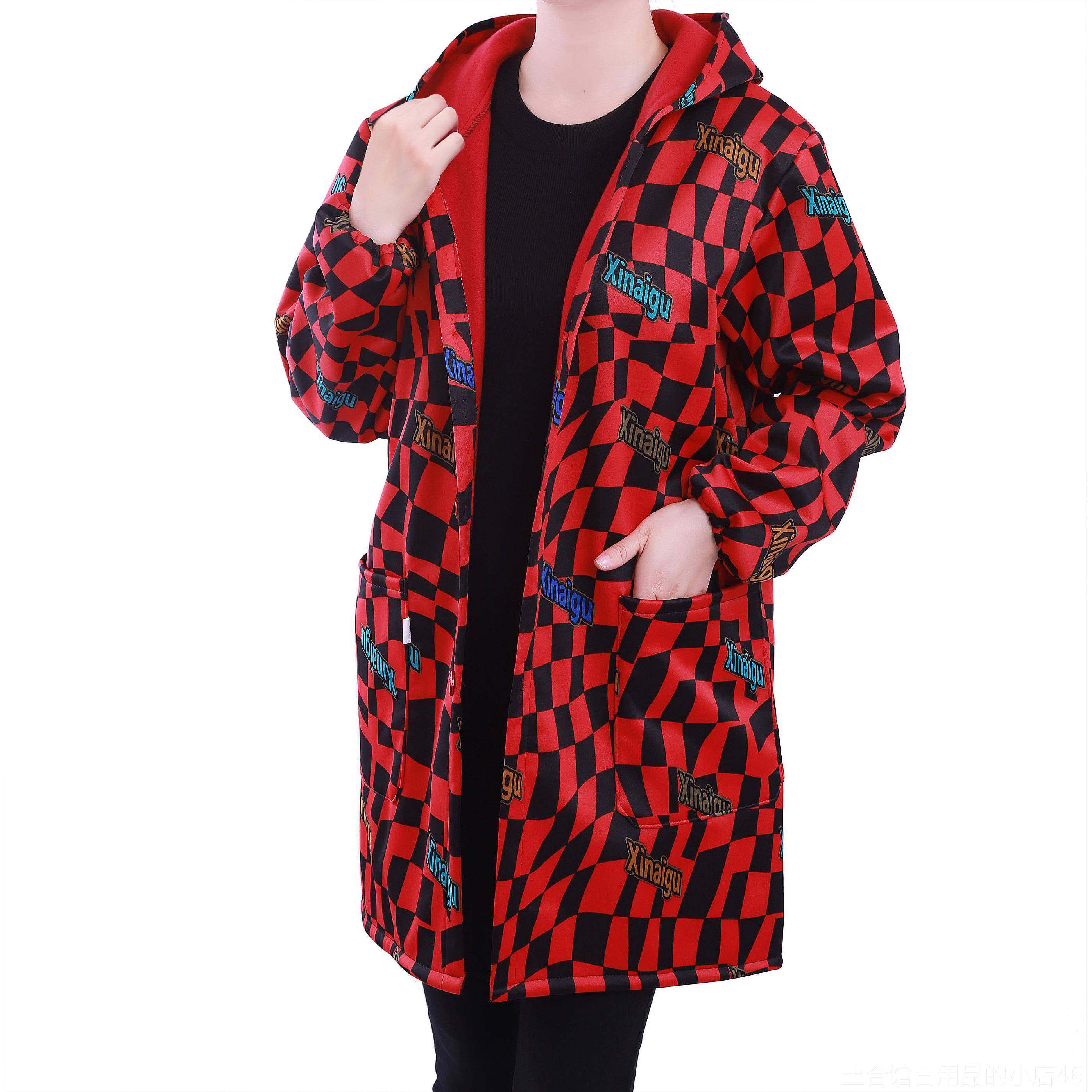 高档厂家批全防女水裙加厚围长袖加绒男成人羽罩衣洗工发作服纽扣,家庭/个人清洁工具,围裙,淘宝优惠券,粉丝福利购,淘宝优惠卷