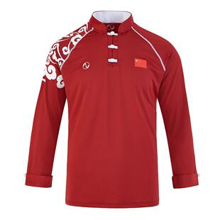 高档云训练服长袖上春秋牛祥奶丝武术服女装成衣练功服男人太极拳