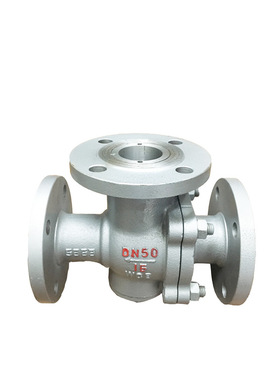 铸钢三通球阀T型三通球阀Q45F-16C手动三通T型法兰球阀dn32dn50