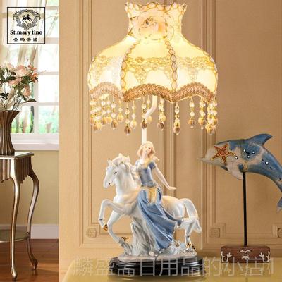 正品玛美式“公主梦乡”卧意陶瓷台灯圣室床头儿童房护眼台灯创床