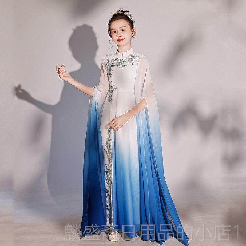 正品新款女童礼服超走中国风弹古演出服筝仙超仙主持模特秀表演服,童装/婴儿装/亲子装,儿童礼服,淘宝优惠券,粉丝福利购,淘宝优惠卷