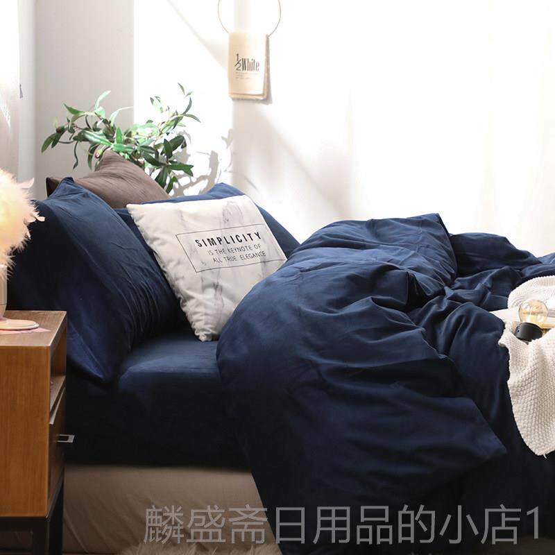 正品定做定0制天鹅绒床上四件套珊瑚绒床笠42208x229x230x25x24x2