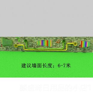 正品幼器儿园儿童户外墙面击乐器传声音乐敲筒击鼓材打琴金属墙上