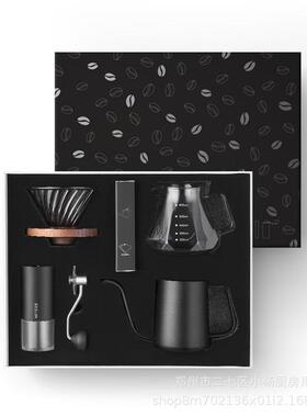 德世朗手冲咖啡套装DSC-TZ070A手冲壶组合套装户外咖啡套装