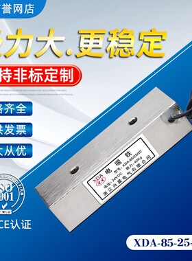 直流长方形电磁铁XDA-85/25/20吸盘式磁铁强力磁铁吸力40KG