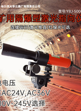 哈尔滨YBJ-500C800激光指向仪煤矿用隧道隔爆型500米800m定制电压