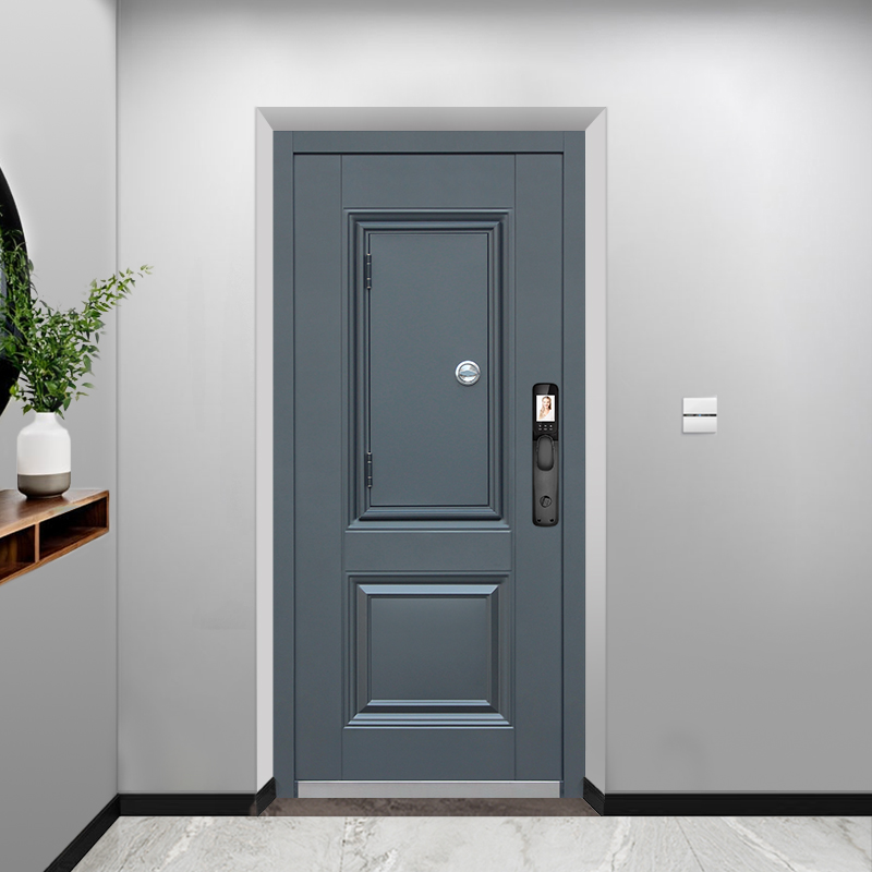 防盗门入户门家用进户门中门通风气窗室内外大门子母门钢质单开门