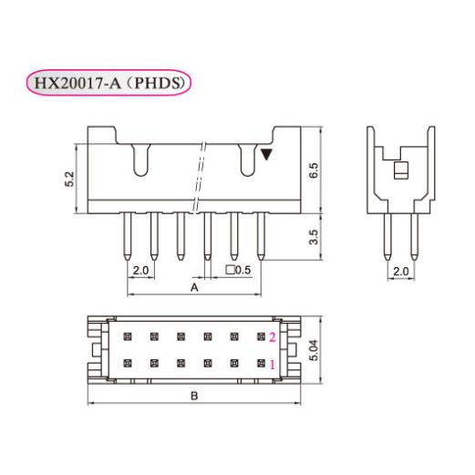 红星 HX20017 PHDS-4A 6/8/10/12/14/16/18/20/22/24/A直针双排