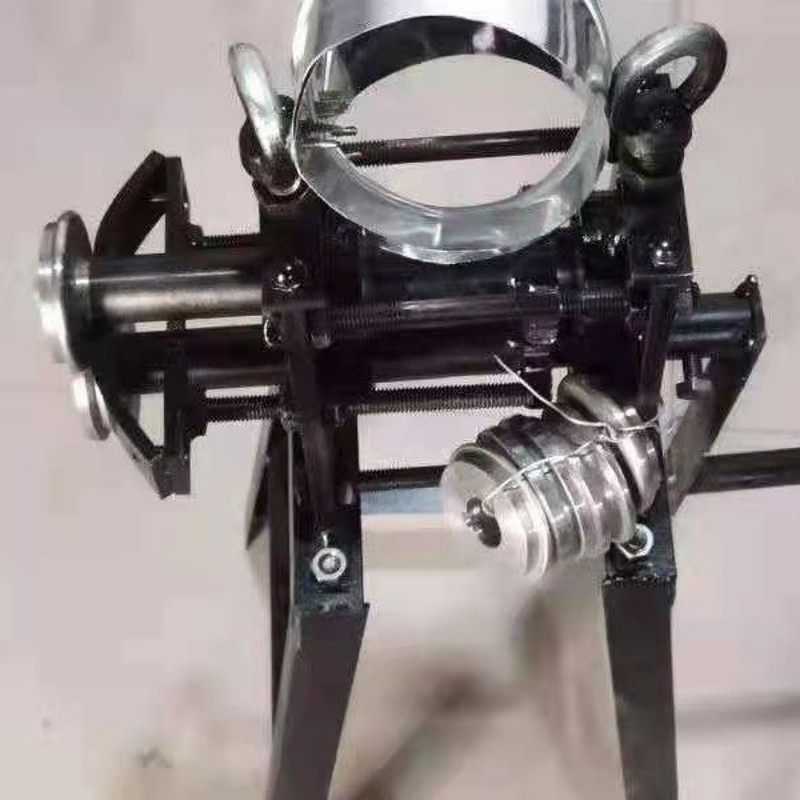 手摇压边机铁皮卷圆机电动白铁皮保温铝皮起线机防滑手动卷板机
