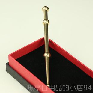正品纯穴铜疏按穴位工具点棒按脚器笔穴位按摩拨筋棒按摩脚底通经