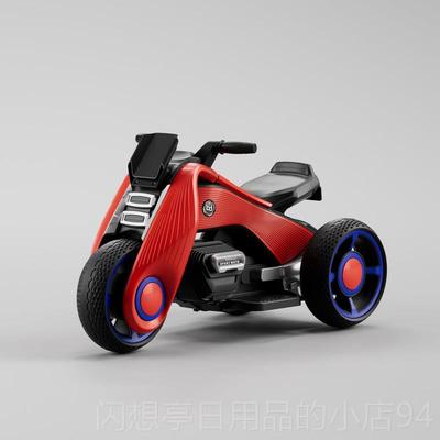 正品2025新款童电动车儿2—8岁三车可坐机大人男女宝宝遥控玩具轮