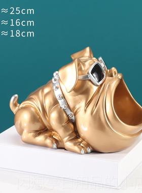 正品高档轻奢收茶几家用创意北装欧入户进门鞋柜摆装钥匙纳盒件玄