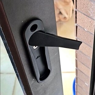 方杆矮扁型隐藏传动执手把手隐形金刚网纱窗折叠移门窗把手暗拉手