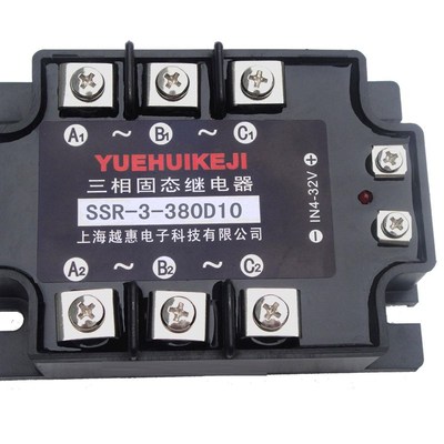 三相交流固态继电器 380V  SSR-3-380DXX 直流控交流
