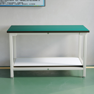 奈高双层静电车间流水线钳工桌操作台实验桌检验桌试验台双层款
