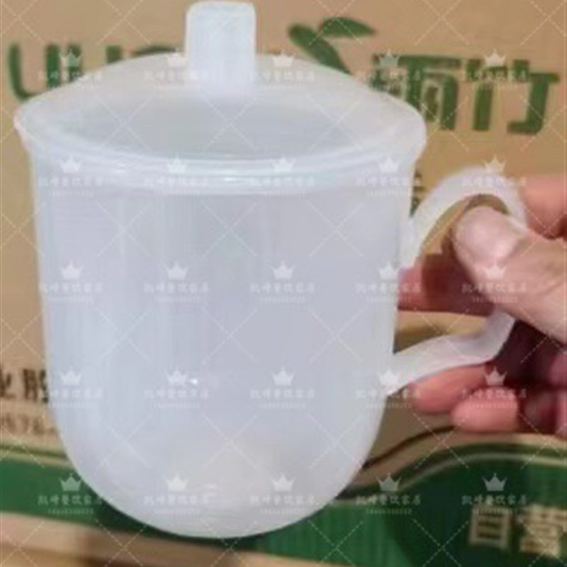 商用微波炉用塑料杯连盖/汤杯凯峰餐饮家具含票