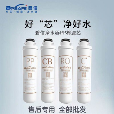 碧信净水器滤芯中燃宝净水器PP棉盈沣泰一体旋拧适用602 603机型