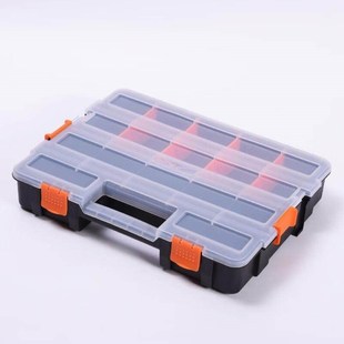 6.7双面手提塑料工具配件盒电子元 件 382单面37.5