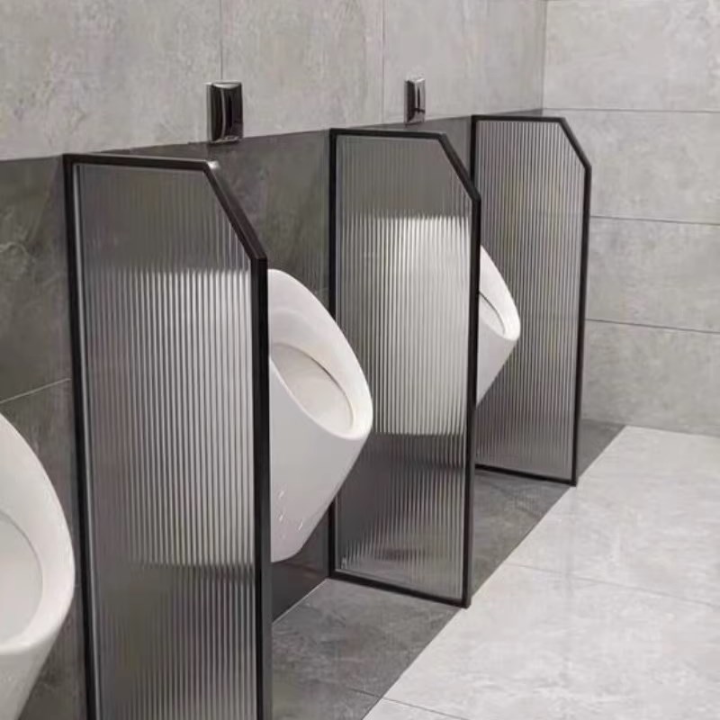不锈钢男厕小便池挡板服务区学校办公楼酒店公共卫生间厕所隔断板