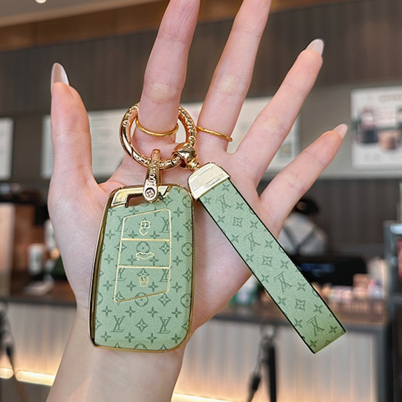 适用于大众钥匙套2021新款帕萨特蔚揽cc迈腾b8智能汽车男女壳包扣