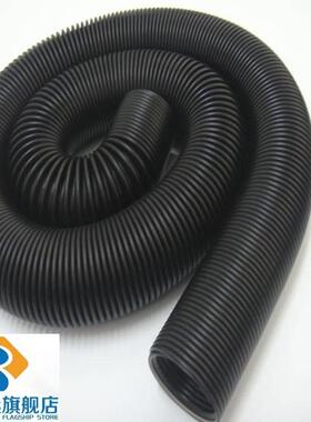 25 32 38 50 70弹簧管拉伸10M黑色PVC钢丝软管吸尘管工业软管风管