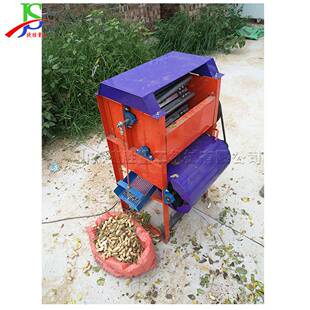 干鲜花生种植收获机 小型家用花生摘果机 干湿茎杆花生采摘机