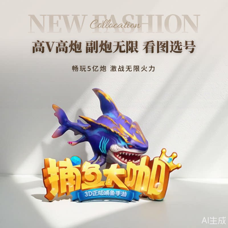 官方版本 捕鱼大咖纯玩 高V高STEAM