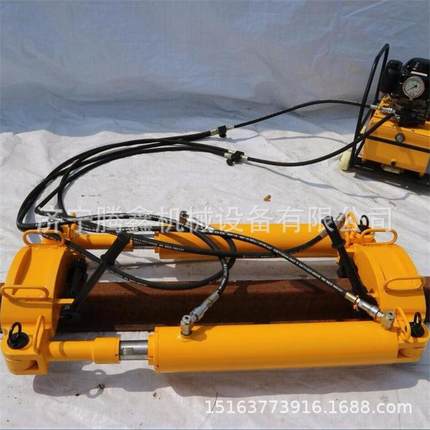 长无缝线路钢轨拆断修复轨缝调节 YLS-900液压钢轨拉伸机